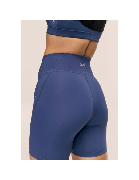 Legginsy treningowe damskie casall performance running bikers kolor granatowy