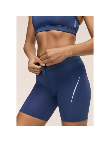 Legginsy treningowe damskie casall performance running bikers kolor granatowy