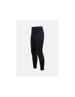 Legginsy damskie peak performance w flow tights kolor czarny 2