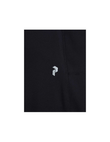 Legginsy damskie peak performance w flow tights kolor czarny