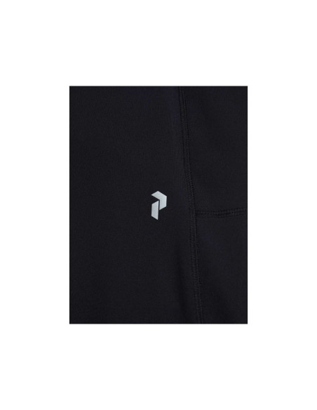 Legginsy damskie peak performance w flow tights kolor czarny