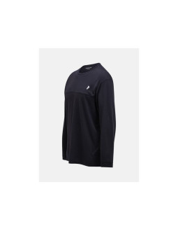 Koszulka męska peak performance m trail wool blend ls kolor czarny 2