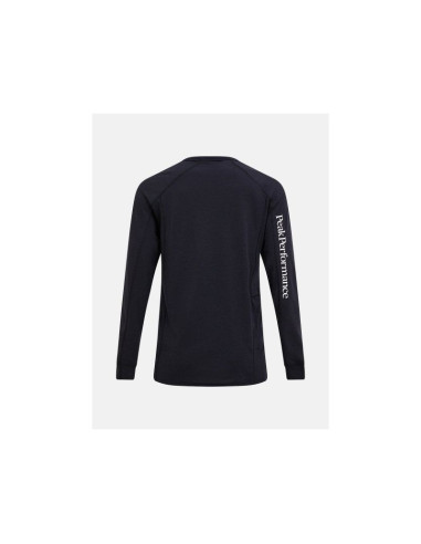 Koszulka peak performance w trail wool blend ls czarny