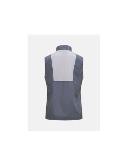 Kamizelka damska peak performance w glider wind vest kolor szary 2