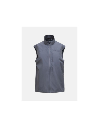 Kamizelka męska peak performance m glider wind vest kolor szary
