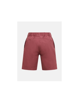 Szorty damskie peak performance w iconiq shorts kolor czerwony 2