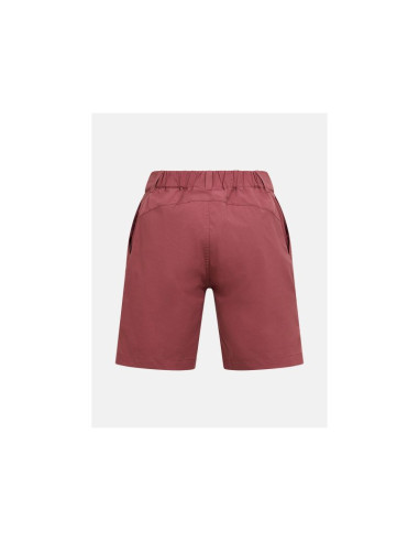 Szorty damskie peak performance w iconiq shorts kolor czerwony