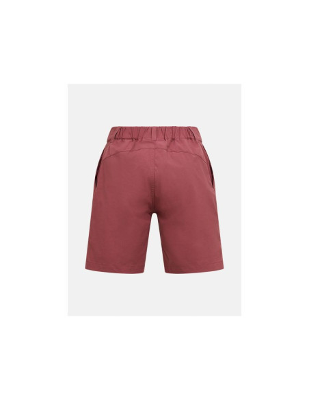 Szorty damskie peak performance w iconiq shorts kolor czerwony