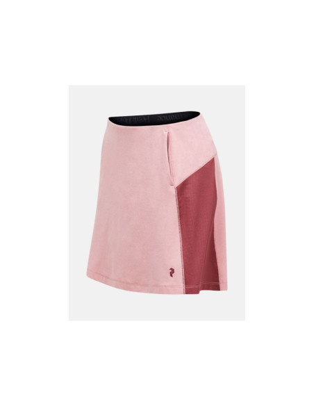 Spódnica damska damska peak performance w mountainbreath skirt kolor różowy