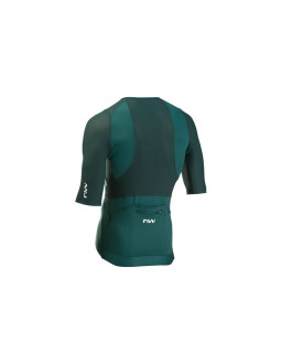 Koszulka rowerowa northwave extreme rock jersey s/s szmaragdowy 2