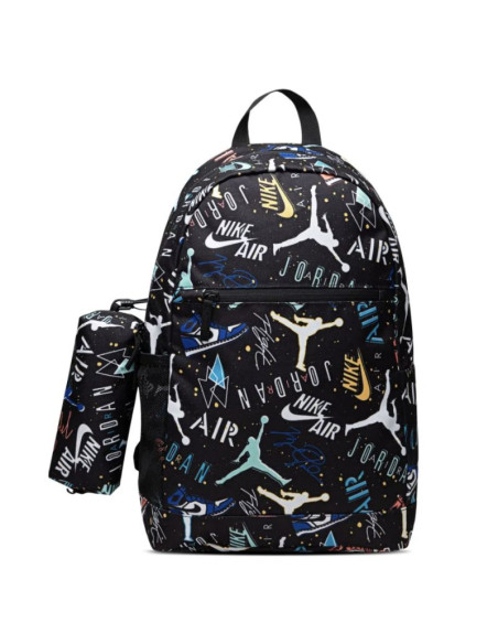 Plecak szkolny sportowy air jordan plus piórnik czarny - 9b0503-f69