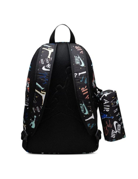 Plecak szkolny sportowy air jordan plus piórnik czarny - 9b0503-f69