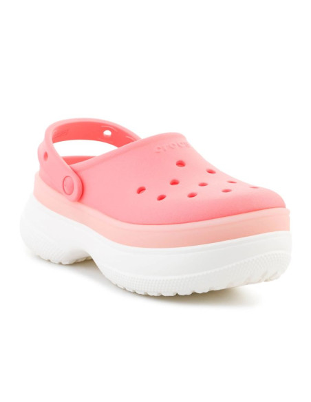 Crocs classic frosted stacked clog guava 212567-6ui