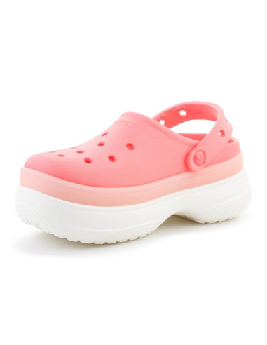 Crocs classic frosted stacked clog guava 212567-6ui