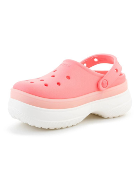 Crocs classic frosted stacked clog guava 212567-6ui