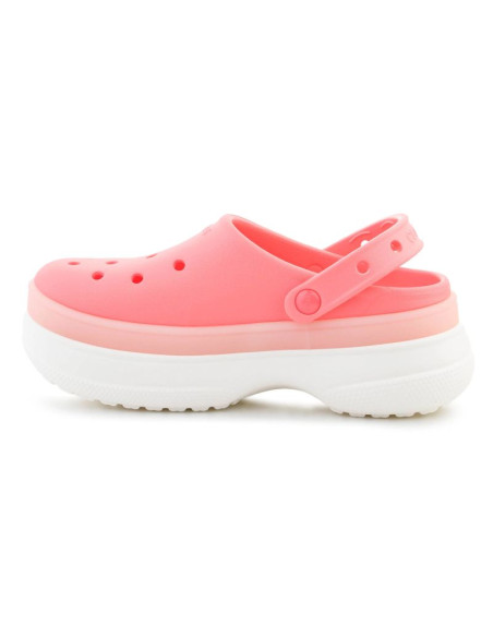 Crocs classic frosted stacked clog guava 212567-6ui