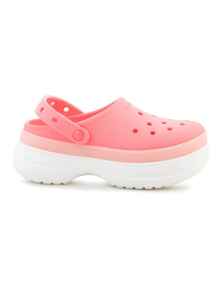 Crocs classic frosted stacked clog guava 212567-6ui