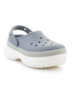 Crocs classic frosted stacked clog concrete 212567-0z3