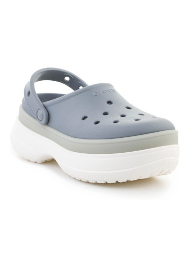 Crocs classic frosted stacked clog concrete 212567-0z3