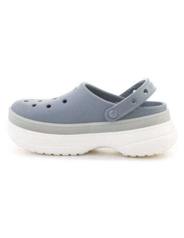 Crocs classic frosted stacked clog concrete 212567-0z3