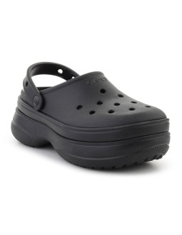 Crocs classic stacked clog black/black 211355-060