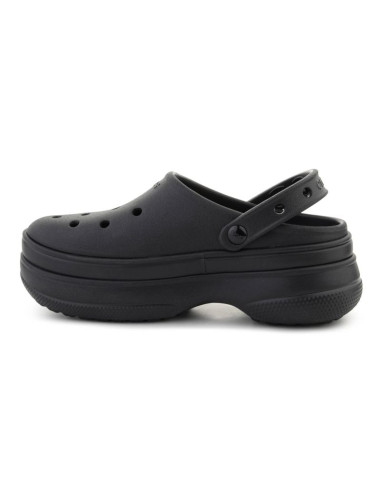 Crocs classic stacked clog black/black 211355-060