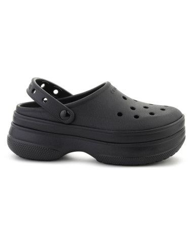 Crocs classic stacked clog black/black 211355-060