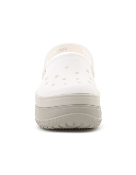 Crocs classic stacked clog chalk 211355-0wv