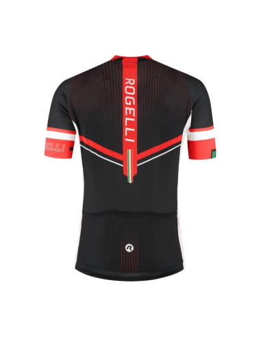 Rogelli koszulka gara mostro ii czarno-czerwo 4xl