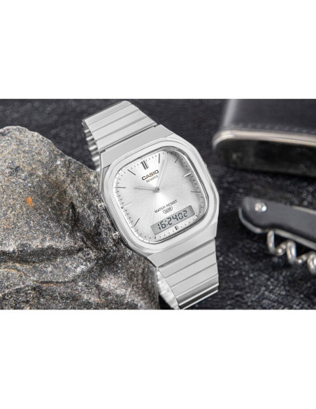 Zegarek męski casio vintage aq-240e-7aef + box