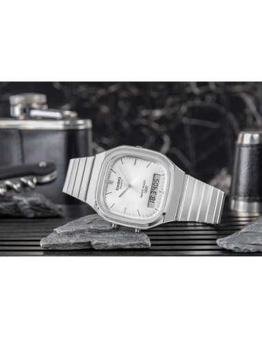 Zegarek męski casio vintage aq-240e-7aef + box