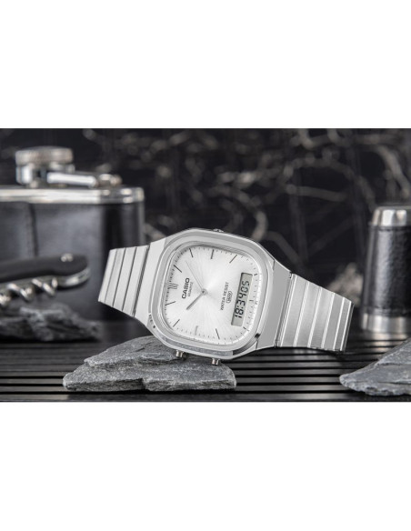 Zegarek męski casio vintage aq-240e-7aef + box
