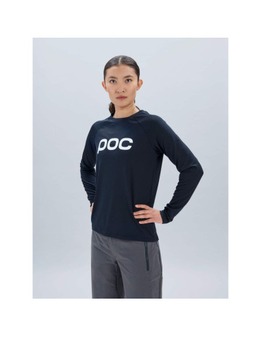 Bluza rowerowa damska poc reform enduro jersey - uranium black