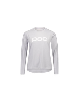 Koszulka rowerowa poc w's reform enduro jersey jasny szary