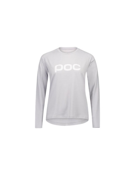 Koszulka rowerowa poc w's reform enduro jersey jasny szary