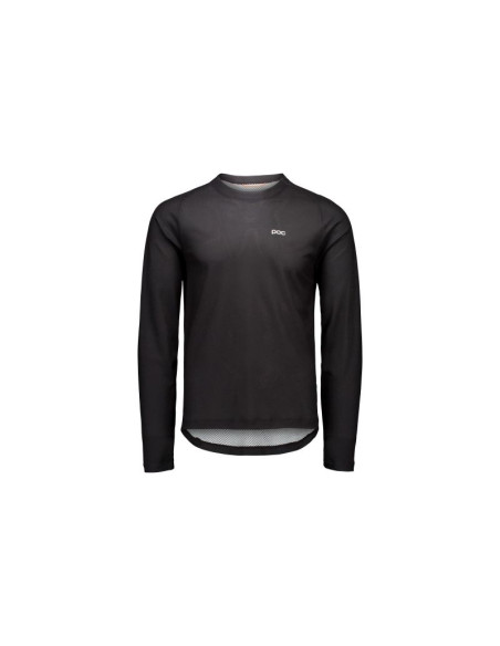 Koszulka rowerowa poc m's motion air l/s jersey czarny