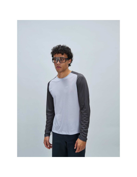 Koszulka rowerowa poc m's motion air l/s jersey szary