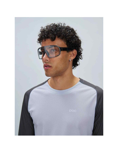 Koszulka rowerowa poc m's motion air l/s jersey szary
