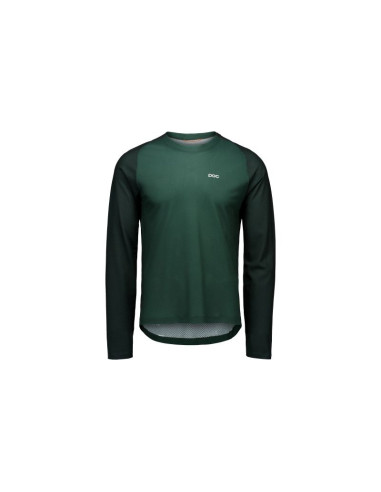 Koszulka rowerowa poc m's motion air l/s jersey zielony