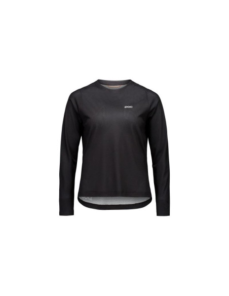 Koszulka rowerowa poc w's motion air l/s jersey czarny