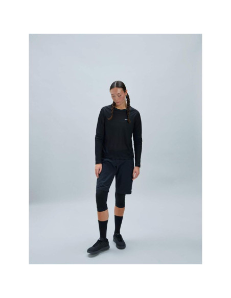Koszulka rowerowa poc w's motion air l/s jersey czarny