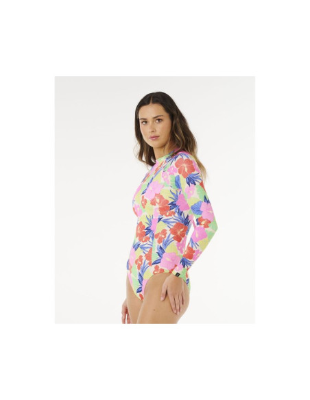 Kostium damski rip curl party wave upf surf suit multikolor
