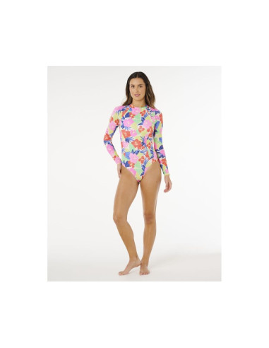 Kostium damski rip curl party wave upf surf suit multikolor