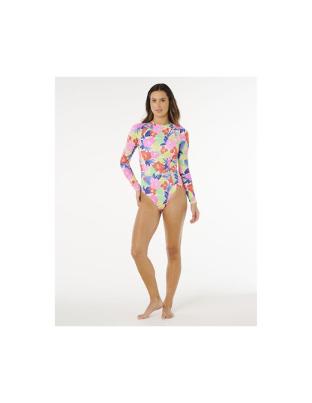 Kostium damski rip curl party wave upf surf suit multikolor