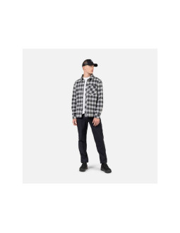 Koszula męska rossignol ranch plaid shirt czarna 2