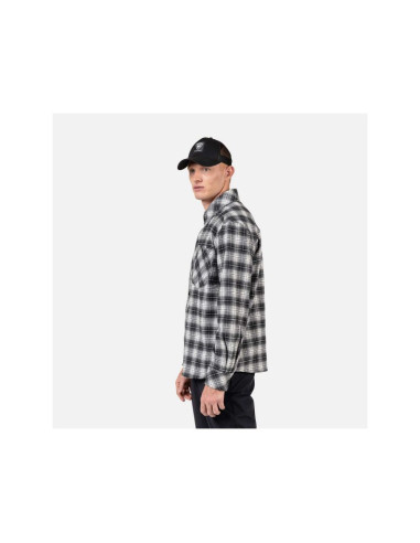 Koszula męska rossignol ranch plaid shirt czarna