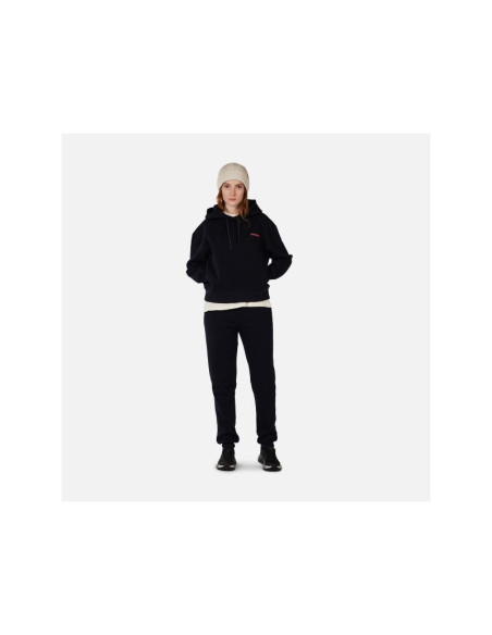 Bluza damska rossignol w waterfall h relax sweatshirt czarna