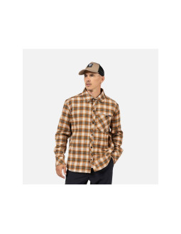 Koszula męska rossignol ranch plaid shirt szara