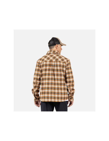 Koszula męska rossignol ranch plaid shirt szara