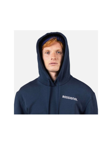 Bluza męska rossignol waterfall h relax sweatshirt granatowa